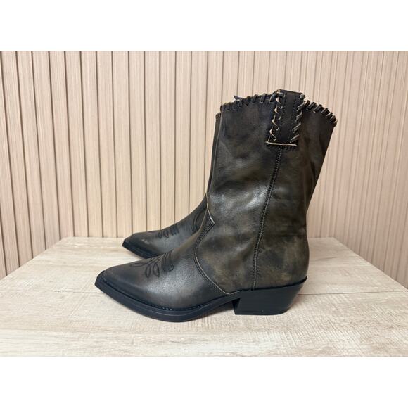 FRANCO SARTO Sarto Lance Western Booties Sz 7M Women's Shoes - Picture 7 of 12